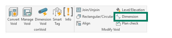 Ribbon Tab - Dimension Openings