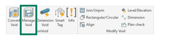 ConVoid Manager ribbon tab