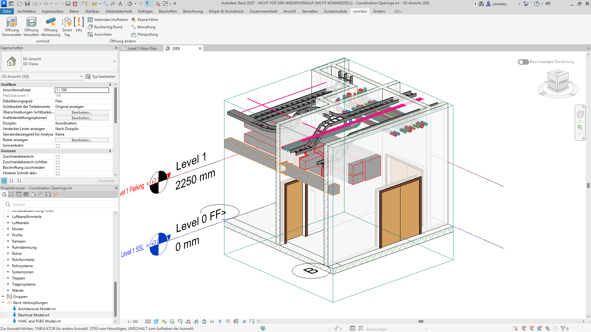 3D-Schnittbox für TGA